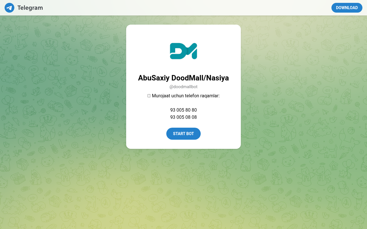 Dood Mall E-commerce Bot